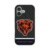 Chicago Bears Personalized EndZone Plus Bump Phone Case for Apple iPhone