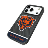 Chicago Bears Personalized EndZone Plus Bump Phone Case for Apple iPhone