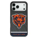 Chicago Bears Personalized EndZone Plus Bump Phone Case for Apple iPhone
