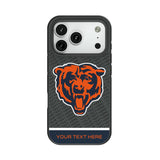Chicago Bears Personalized EndZone Plus Bump Phone Case for Apple iPhone