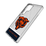 Chicago Bears Personalized EndZone Plus Clear Phone Case for Samsung Galaxy