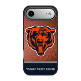 Chicago Bears Personalized Football Bump Phone Case for Apple iPhone 17 Series