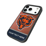 Chicago Bears Personalized Football Bump Phone Case for Apple iPhone