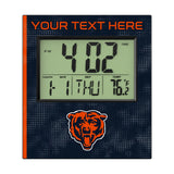 Chicago Bears Personalized Hatch Wall Clock