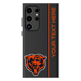Chicago Bears Personalized Sidebard MagSafe Compatible Phone Case for Samsung Galaxy