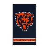 Chicago Bears Personalized Stripe 5000mAh Flat Powerbank