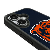 Chicago Bears Personalized Stripe Bump Phone Case for Apple iPhone