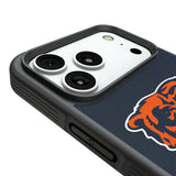 Chicago Bears Personalized Stripe Bump Phone Case for Apple iPhone
