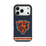 Chicago Bears Personalized Stripe Bump Phone Case for Apple iPhone