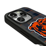 Chicago Bears Plaid MagSafe Compatible Phone Case for Apple iPhone