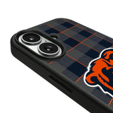 Chicago Bears Plaid MagSafe Compatible Phone Case for Apple iPhone