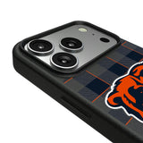 Chicago Bears Plaid MagSafe Compatible Phone Case for Apple iPhone