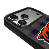 Chicago Bears Plaid MagSafe Compatible Phone Case for Apple iPhone
