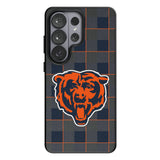 Chicago Bears Plaid MagSafe Compatible Phone Case for Samsung Galaxy 26 Series