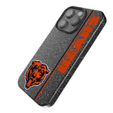 Chicago Bears Sidebar Black Bling Phone Case for Apple iPhone