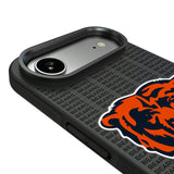 Chicago Bears Text Backdrop Bump Phone Case for Apple iPhone