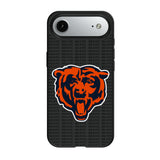Chicago Bears Text Backdrop MagSafe Compatible Phone Case for Apple iPhone