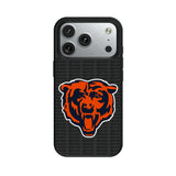 Chicago Bears Text Backdrop MagSafe Compatible Phone Case for Apple iPhone