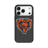 Chicago Bears Text Backdrop MagSafe Compatible Phone Case for Apple iPhone