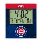 Chicago Cubs Color Block Wall Clock