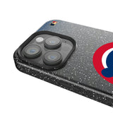 Chicago Cubs Home 1979-1993 - Cooperstown Collection Linen Black Bling Phone Case for Apple iPhone