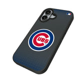 Chicago Cubs Linen Bump Phone Case for Apple iPhone