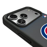 Chicago Cubs Linen Bump Phone Case for Apple iPhone