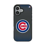 Chicago Cubs Linen Bump Phone Case for Apple iPhone