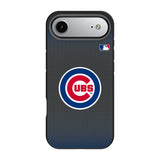 Chicago Cubs Linen Bump Phone Case for Apple iPhone