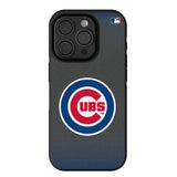 Chicago Cubs Linen Bump Phone Case for Apple iPhone