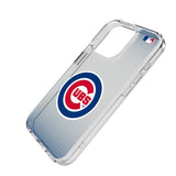 Chicago Cubs Linen Clear Phone Case for Apple iPhone