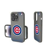 Chicago Cubs Linen Soft Touch Phone Case for Apple iPhone