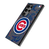 Chicago Cubs Paisley MagSafe Compatible Phone Case for Samsung Galaxy