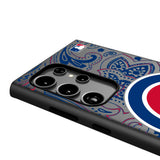 Chicago Cubs Paisley MagSafe Compatible Phone Case for Samsung Galaxy