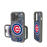 Chicago Cubs Paisley Soft Touch Phone Case for Apple iPhone