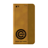 Chicago Cubs Personalized Burn Folio Phone Case for Samsung Galaxy