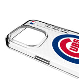 Chicago Cubs Personalized EndZone Plus Clear Phone Case for Apple iPhone