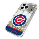 Chicago Cubs Personalized EndZone Plus Glitter Phone Case for Apple iPhone