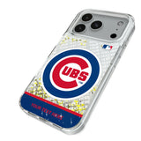 Chicago Cubs Personalized EndZone Plus Glitter Phone Case for Apple iPhone
