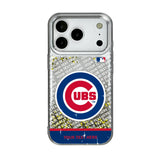 Chicago Cubs Personalized EndZone Plus Glitter Phone Case for Apple iPhone