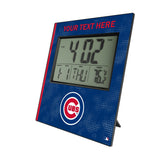 Chicago Cubs Personalized Hatch Wall Clock
