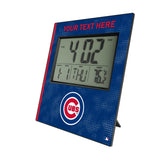 Chicago Cubs Personalized Hatch Wall Clock