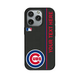 Chicago Cubs Personalized Sidebard MagSafe Compatible Phone Case for Apple iPhone