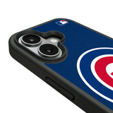 Chicago Cubs Personalized Stripe Bump Phone Case for Apple iPhone