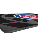 Chicago Cubs Personalized Tilt 15-Watt Wireless Charger and Mouse Pad
