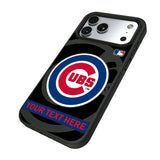 Chicago Cubs Personalized Tilt Bump Phone Case for Apple iPhone