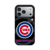 Chicago Cubs Personalized Tilt Bump Phone Case for Apple iPhone 17 Series