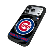 Chicago Cubs Personalized Tilt Bump Phone Case for Apple iPhone