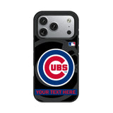 Chicago Cubs Personalized Tilt Bump Phone Case for Apple iPhone
