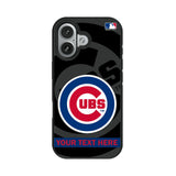 Chicago Cubs Personalized Tilt Bump Phone Case for Apple iPhone